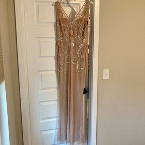 Anthro Kincaid Blush Dress